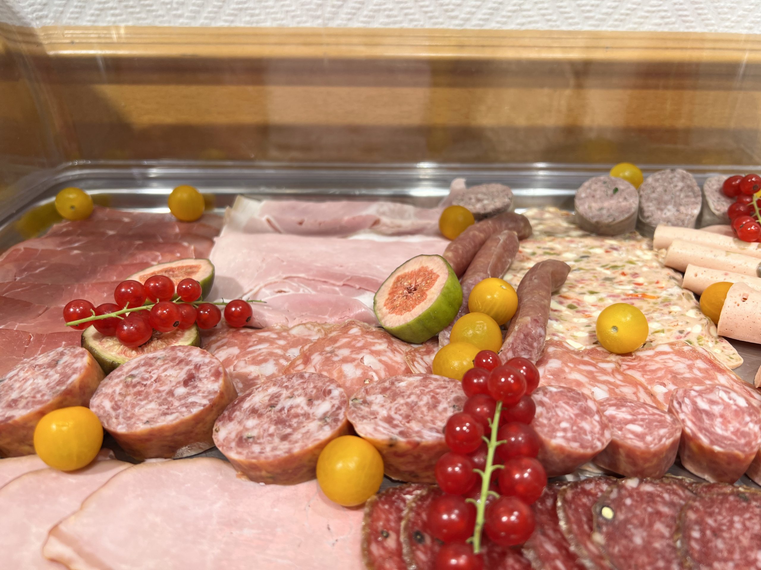 frischer Aufschnitt vom Metzger